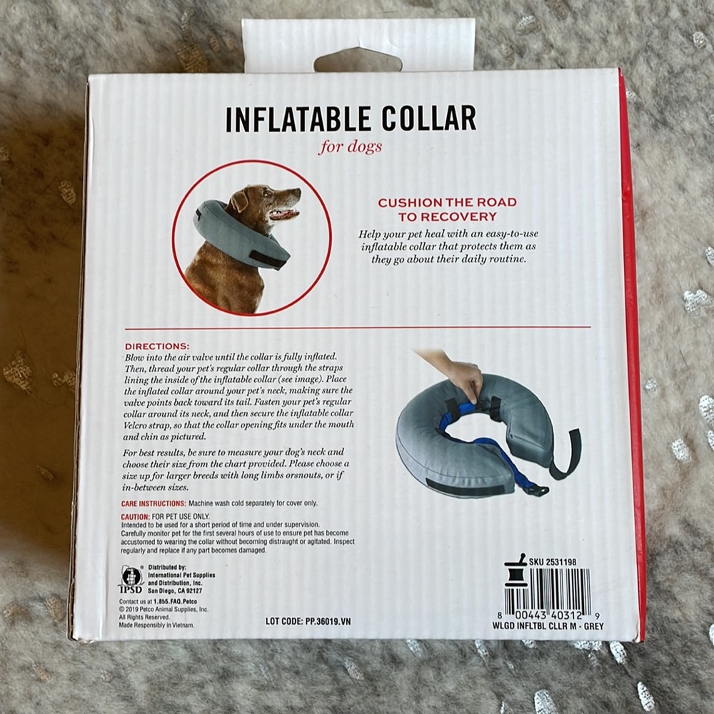 Inflatable Recovery Collar for Dogs - Picture 4 of 4